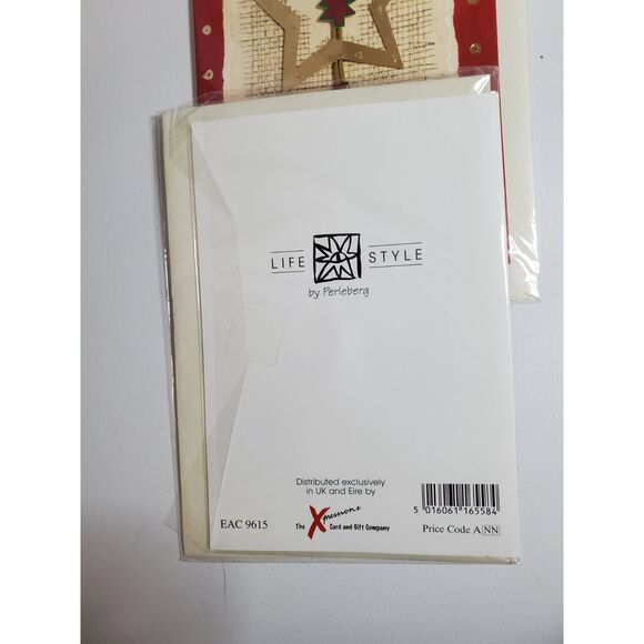 LifeStyle by Perleberg Handmade Christmas Cards with Ornament - Picture 2 of 2